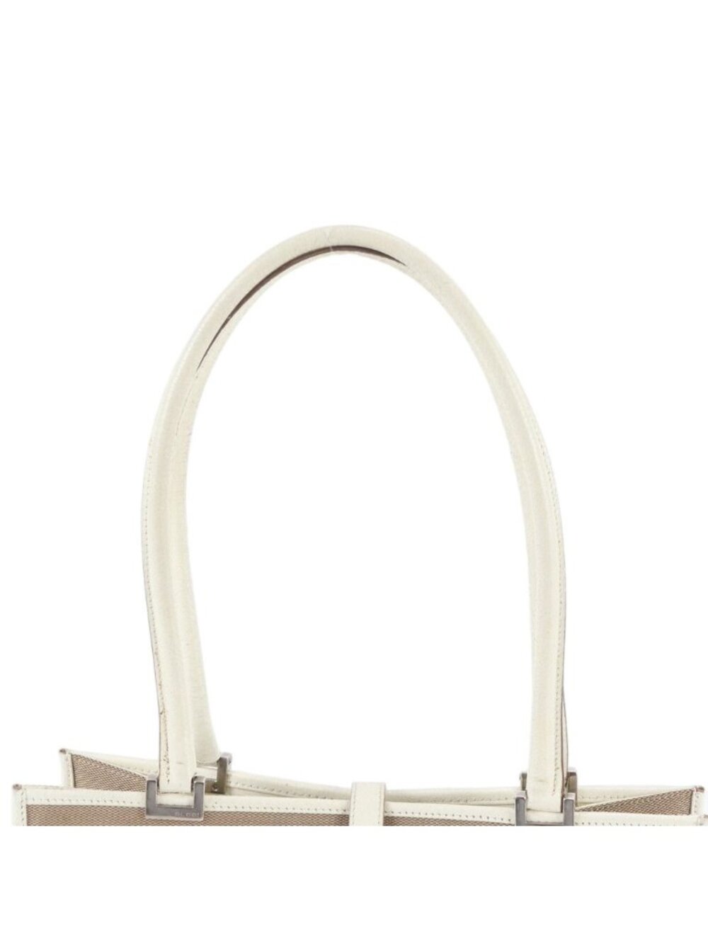Gucci Jackie Leather Nylon Tote Shoulder Hand - Picture 2 of 9
